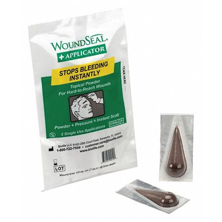 First Aid Only Wound Seal, Applicators, PK2 90325