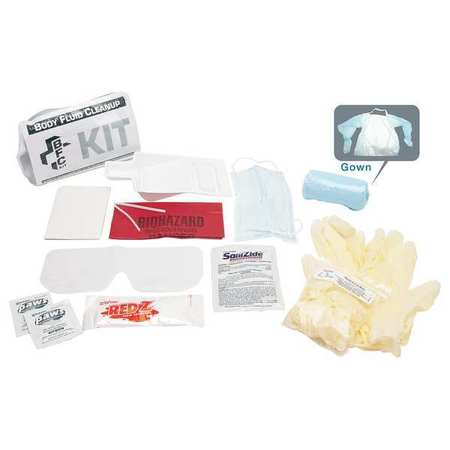 Honeywell Bloodborne Pathogen Kit, Disposable Z019848