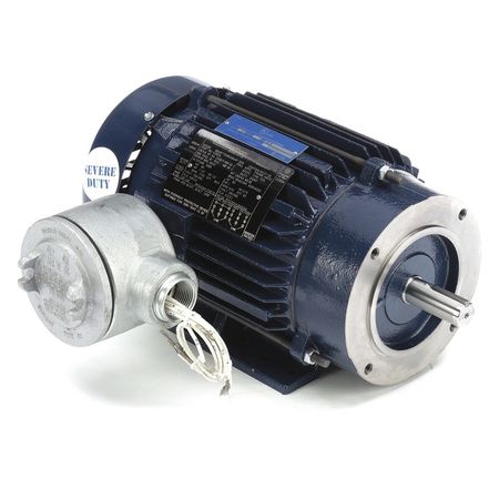 MARATHON MOTORS HazLoc Motor, 1-1/2 HP, 1755 RPM, 145TC 145TTGN6536