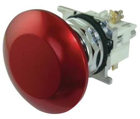 EATON Cutler-Hammer Emergency Stop Push Button, Red 10250T5J62-71X