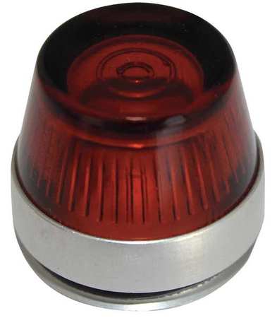 EATON Pilot Light Lens, 30mm, Amber, Plastic 10250TC15N