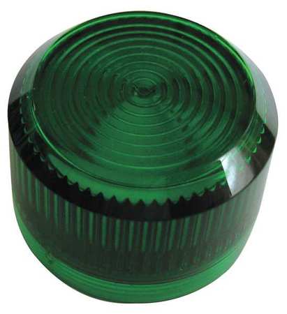 EATON Cutler-Hammer Pilot Light Lens, 30mm, Green, Plastic 10250TC2N