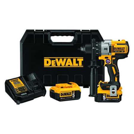 Dewalt 1/2 in, 20V DC Cordless Drill, Battery Included DCD991P2