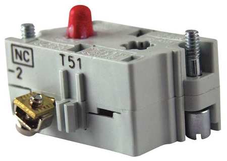 EATON Cutler-Hammer Contact Block, 1NC, 30mm 10250T51