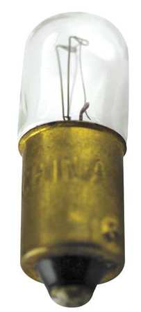 EATON Miniature Incandescent Bulb, 1835, 55V 28-5187