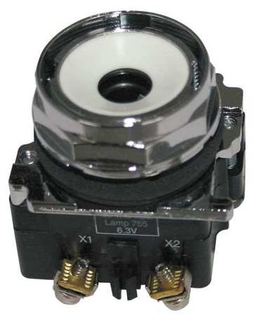 EATON Pilot Light Unit, Without Lens, 480V E34TB480L