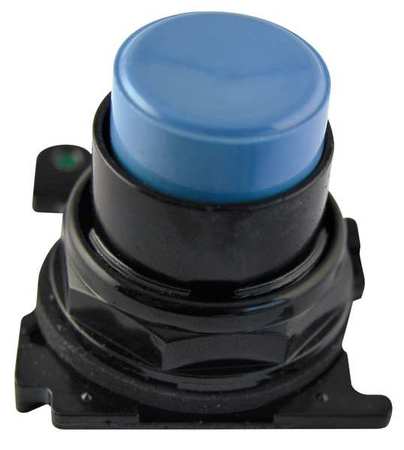 EATON Non-Illum Push Button Operator, 30mm, Blue E34EB7
