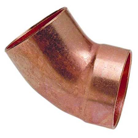 Nibco 1-1/2" NOM C x FTG Copper 45 Degree DWV Street Elbow 906-2