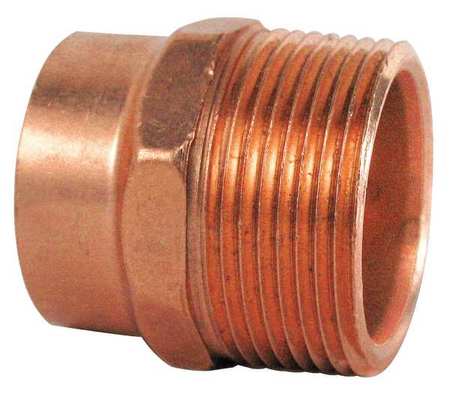 NIBCO 1-1/4" NOM C x 1-1/4" MNPT Copper Adapter 904 11/4