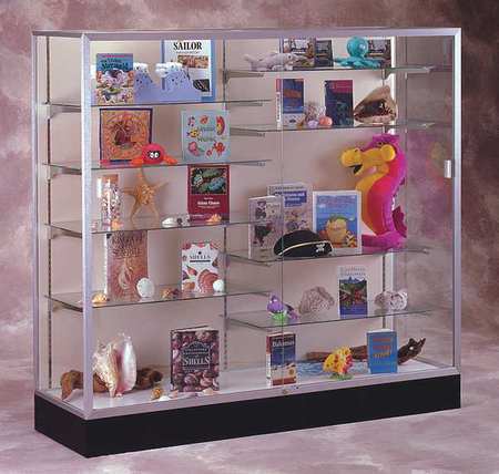 GHENT Display Case, 60X60X20, Satin 2605-WB-SN