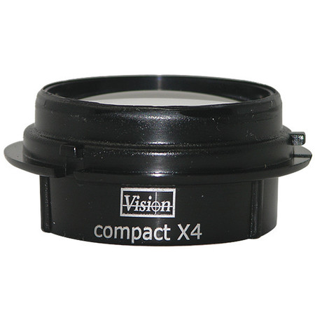 VISION ENGINEERING Objective Lens, 4X Magnification MCO-004