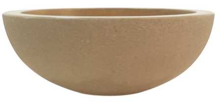 WAUSAU TILE Planter, Round, 48in.Lx48in.Wx18in.H TF4106W22