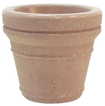 WAUSAU TILE Planter, Round, 20in.Lx20in.Wx18in.H TF4043W22