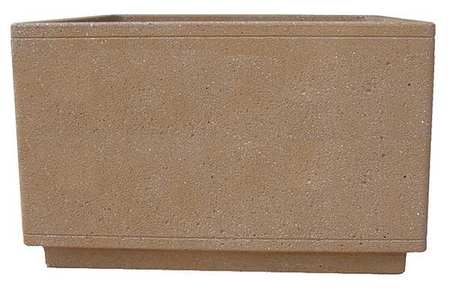WAUSAU TILE Planter, Square, 60in.Lx60in.Wx36in.H TF4205W22