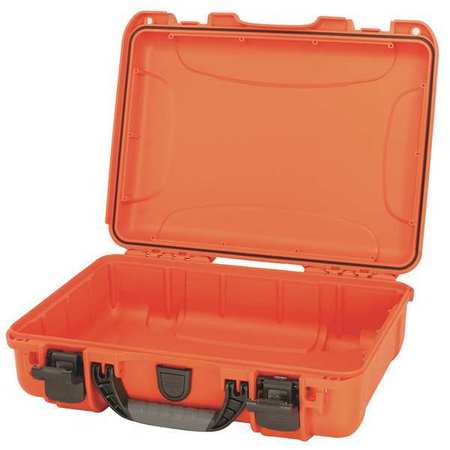 Nanuk Cases Orange Protective Case, 14.3"L x 11.1"W x 4.7"D 910-0003