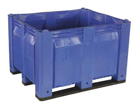 Decade Products Blue Bulk Container, Plastic, 25.4 cu ft Volume Capacity M011000-100
