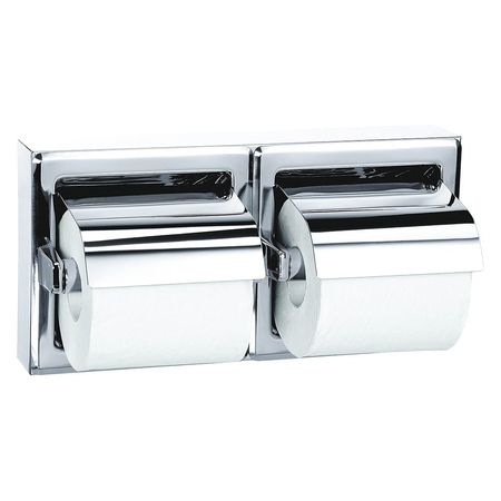 BRADLEY Toilet Tissue Disp, Dual Roll 5126-520000