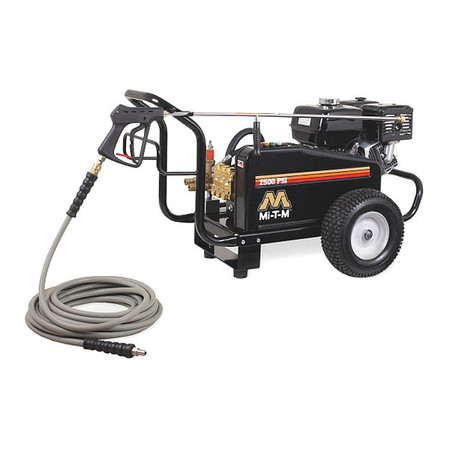 MI-T-M Medium Duty 2500 psi Cold Water Gas Pressure Washer CW-2505-4MGH