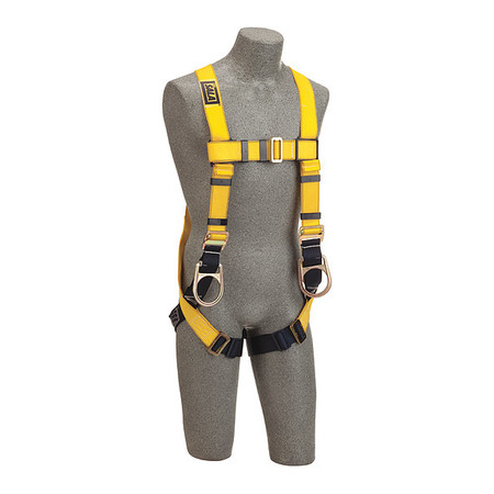 3M DBI-SALA Full Body Harness, 2XL, Repel(TM) Polyester 1101461