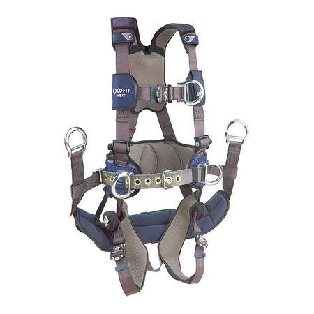 3M DBI-SALA Full Body Harness, XS, Repel(TM) Polyester 1113356