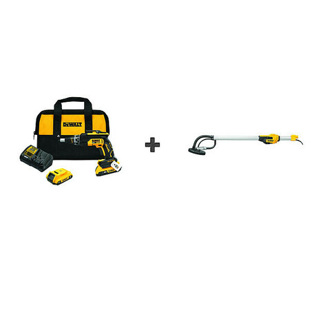 DEWALT Drywall Sander w/ Bonus Screwgun DWE7800/DCF630D2