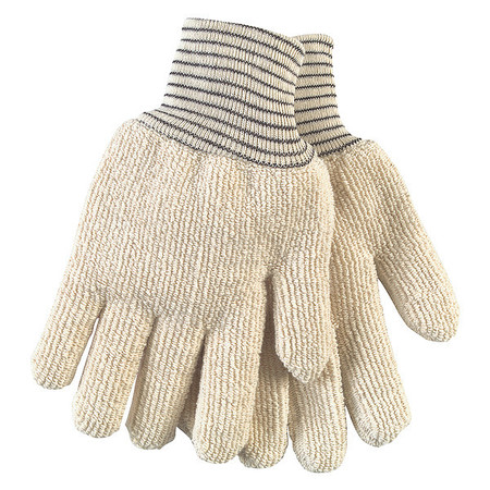 MCR SAFETY Gloves, Cotton/Polyester, L, PK12 9429