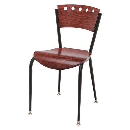 KFI Chair, Metal, Cafe, Mahogany 3818A-MH