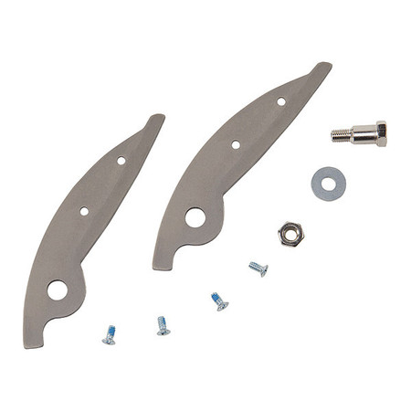 KLEIN TOOLS Replacement Blades for 89556, Straight Cuts and Wide Curves, 4-3/4", Stainless Steel 89555