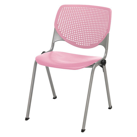 KFI Poly Stack Chair, Pink 2300-P38