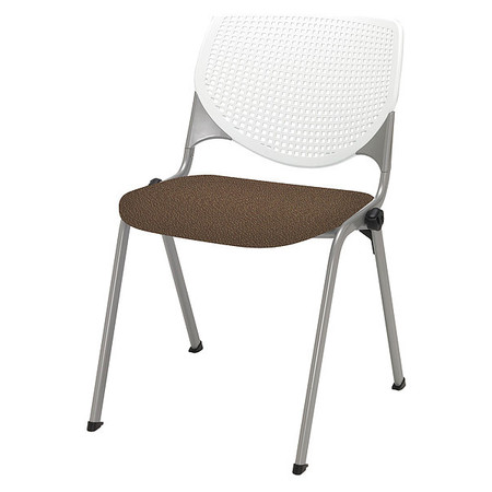 KFI Poly Stack Chair, Prfrtd Bck, Fudge 2300-P08-FUDGE