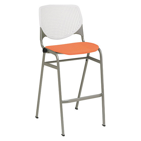 KFI Poly Stack Chair, Perfrtd Bck, Squash BR2300-P08-SQUASH