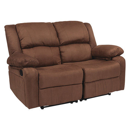 Flash Furniture 64" L 38" H, Plush BT-70597-LS-BN-MIC-GG