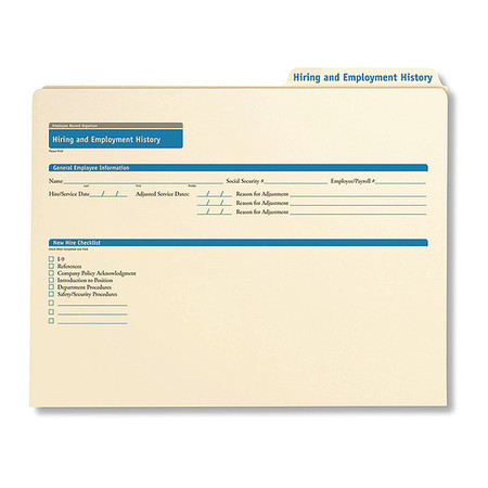 COMPLYRIGHT Hiring/Employment History Folder, PK25 A3310