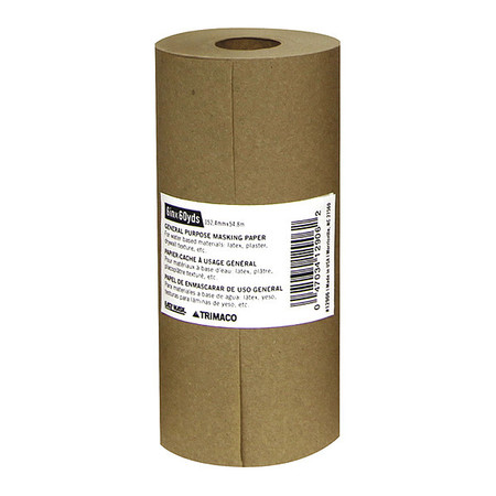 EASY MASK Masking Paper, Brown, 6" x 180 ft. 12906