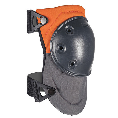 ALTA Knee Pads, Hard Cap, Gel, Gray/Orange, PR 50953.50