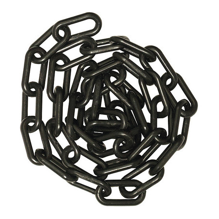 MR. CHAIN Plastic Chain, 1 1/2" x 500 ft., Black 30003-500