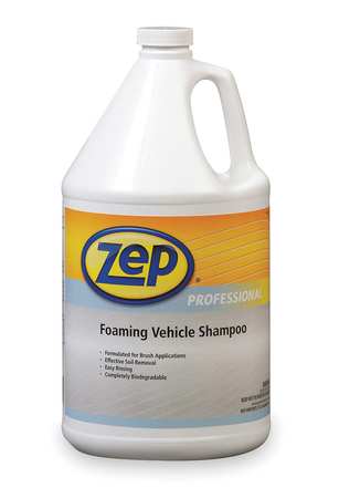 Zep 1 Gal. Foaming Vehicle Shampoo Bottle, Blue, - 1041478