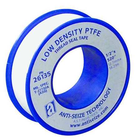 Anti-Seize Technology Sealant Tape, 3/4 In. W, 520 In. L 26150