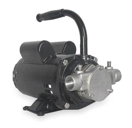 DAYTON Pump, SS, 1/2 HP, 115/230V, 11.2/5.6 Amps 3ACC5