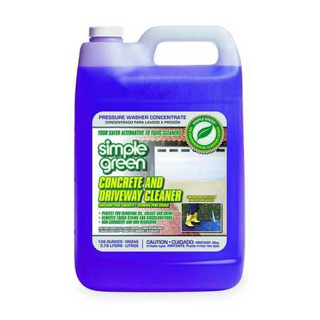 Simple Green Concrete Cleaner, 1 gal. Jug, Unscented 2310000418202
