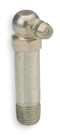 KINGFISHER Grease Fitting, 1/8-27 90Deg 1.8OA, PK10 3APD3