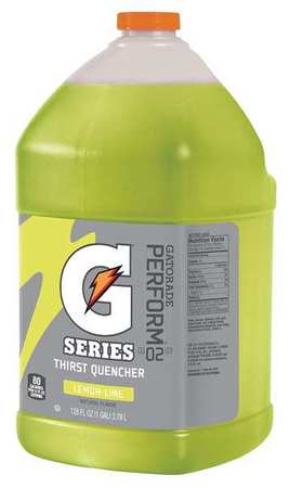 Gatorade Sports Drink Mix, 1 gal., Liquid Concentrate, Regular, Lemon-Lime 03984