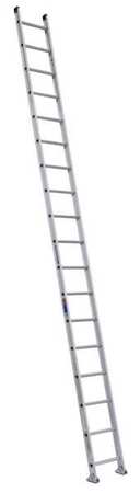 Werner 18 ft. Straight Ladder, Aluminum, 18 Steps, 300 lb Load Capacity D1518-1