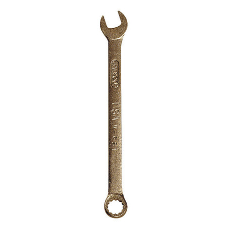 Ampco Safety Tools Combination Wrench, SAE, 9/16in Size W-631