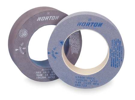 NORTON ABRASIVES Centerless Grinding Wheel, 20x8x12, AO, 60G 69078666748