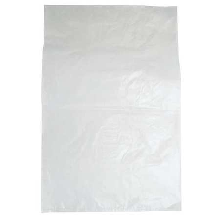 Zoro Select 12" x 10" Open Poly Bags, 0.75 mil, Clear, PK 1000 4DKV9