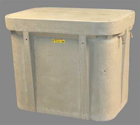 QUAZITE Underground Enclosure Assembly, Communications Cover, 30 in H, 37 5/8 in L, 26 in W PG2436Z81012