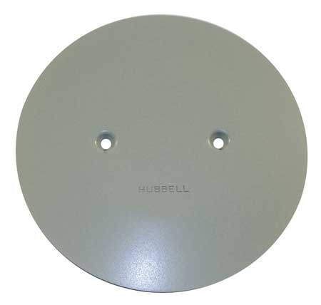 HUBBELL WIRING DEVICE-KELLEMS Abandonment Plate, NOVAL Accessory, 1 Gang, PVC AP2I
