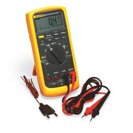 Fluke Digital Multimeter, 1000V, 50 MOhms, 10A Fluke-87-V/E2