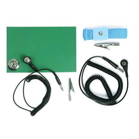 ZORO SELECT Static Control Kit, 22 x 24 In Mat 4ECW5